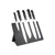 Salt & Pepper Messenblokset 6-delig zwart Blade