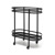 Salt & Pepper Serveerwagen 71x32xH79cm 2 lagen zwart Bar