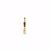 ONA Peper/zoutmolen 2,5xH15cm goud Flavor