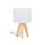 Salt & Pepper Schemerlamp 42cm hout wit Mood