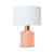 Salt & Pepper Schemerlamp 58cm ronde voet rosé goud Mood