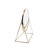 Salt & Pepper Tafelspiegel 25x12xH30cm 2-zijdig goud Beauté