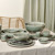 Salt & Pepper - Serveerschaal 28xH6cm groen Cameo