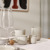 Salt & Pepper - Kop 24cl ivoor Meridian (Set van 4)