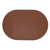 Salt & Pepper - Placemat 45x30cm ovaal bruin Tabletop (Set van 4)