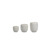 S|P Collection - Kop 22cl beige Mochi (Set van 4)