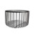 Salt & Pepper Draadmand 30xH16cm zwart Mazy