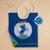 De Witte Lietaer - 4 Slabbetjes Lapis Blue