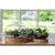 Cosy & Trendy Florarium met Houten Basis d 27 x h 40 cm