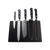 Salt & Pepper Messenblokset 6-delig zwart Blade